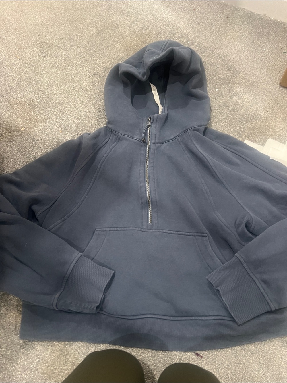 lululemon athletica Navy Half-Zip Pullover Hoodie